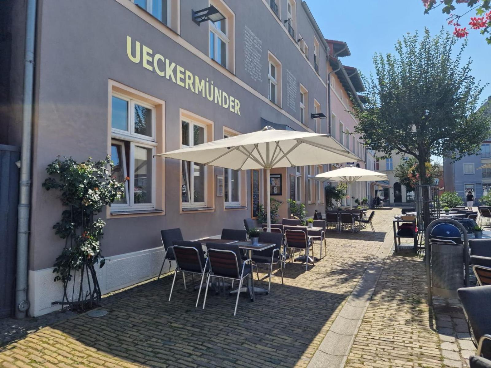 Hotel Am Markt & Brauhaus Stadtkrug Ueckermünde Kültér fotó